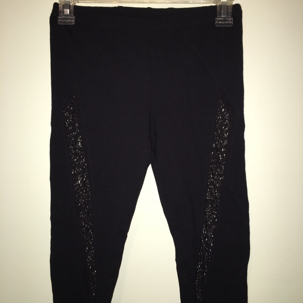 FCUK Leggings w/ lace detailing